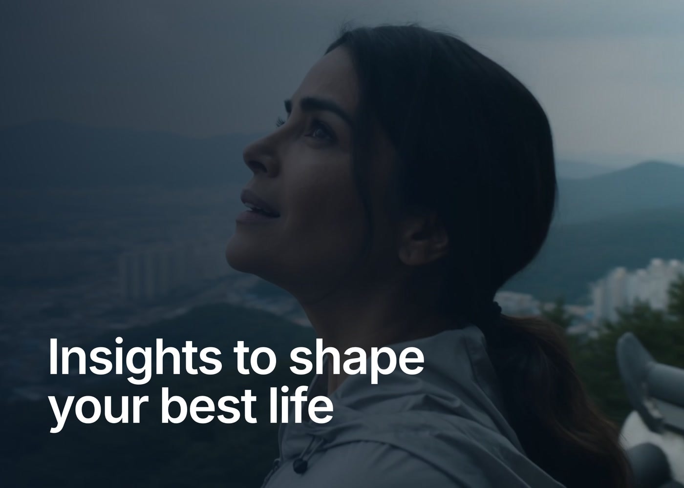 A short loop of the Himedi 7.0 brand system: the homepage hero, “Insights to shape your best life”, then the focus-area colors.